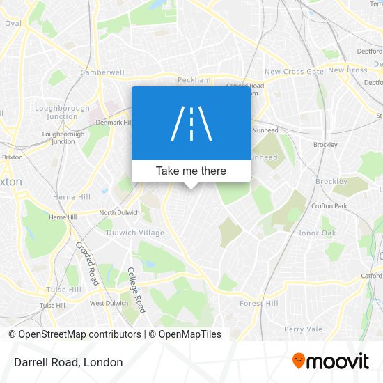 Darrell Road map