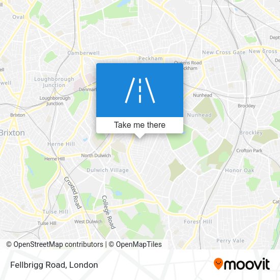 Fellbrigg Road map