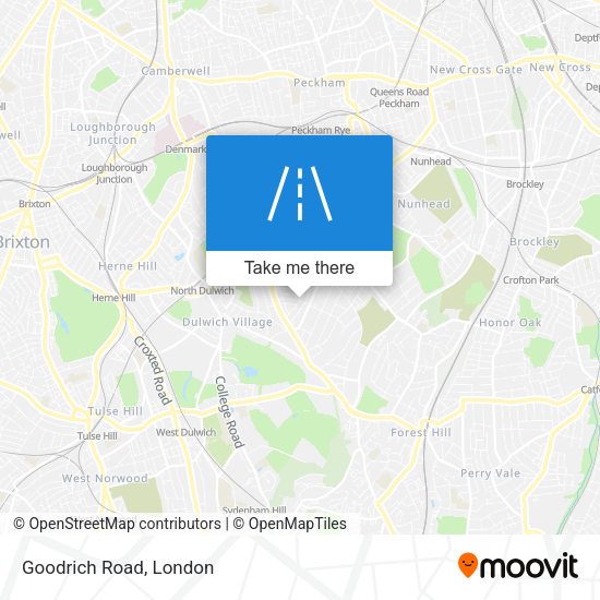 Goodrich Road map