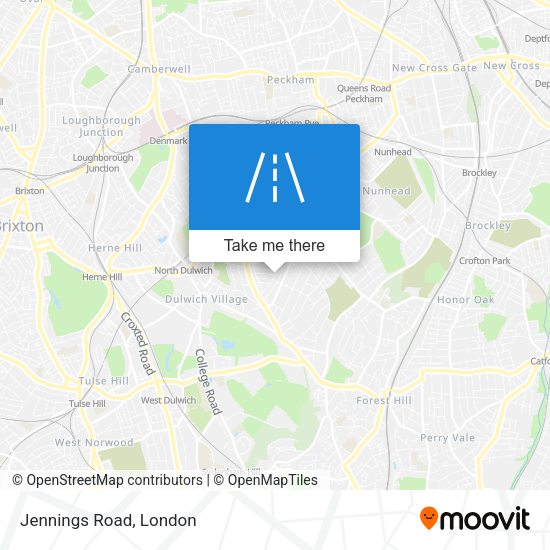 Jennings Road map