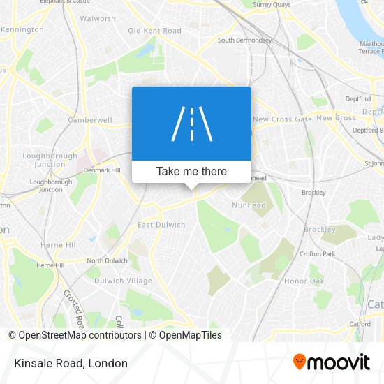 Kinsale Road map