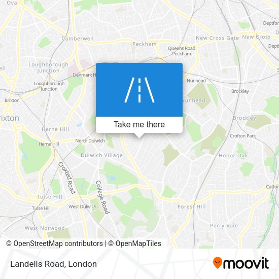 Landells Road map