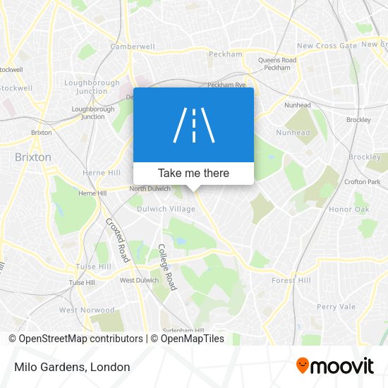 Milo Gardens map