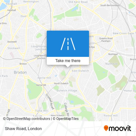 Shaw Road map