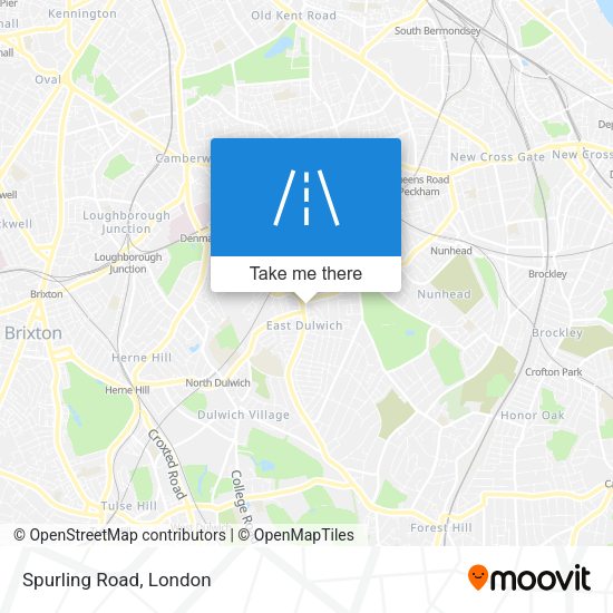 Spurling Road map