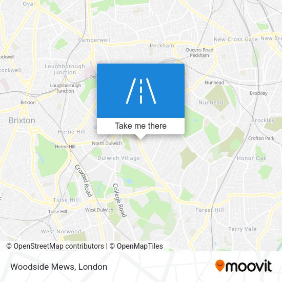 Woodside Mews map