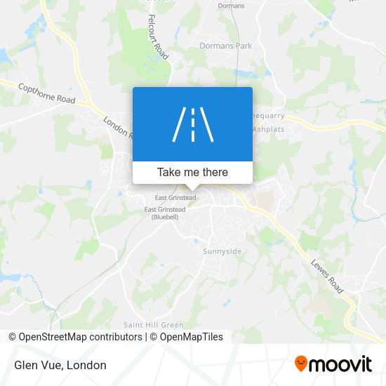 Glen Vue map