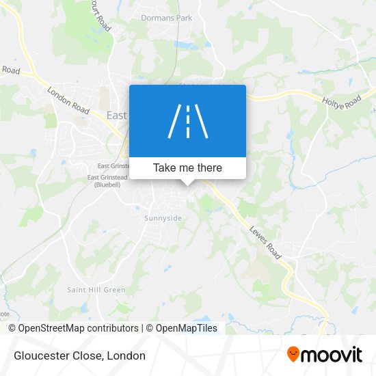 Gloucester Close map