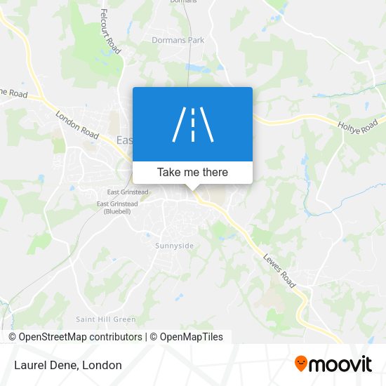 Laurel Dene map