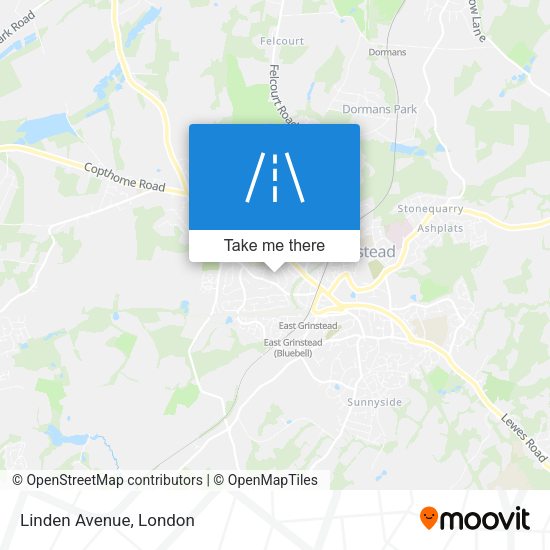 Linden Avenue map
