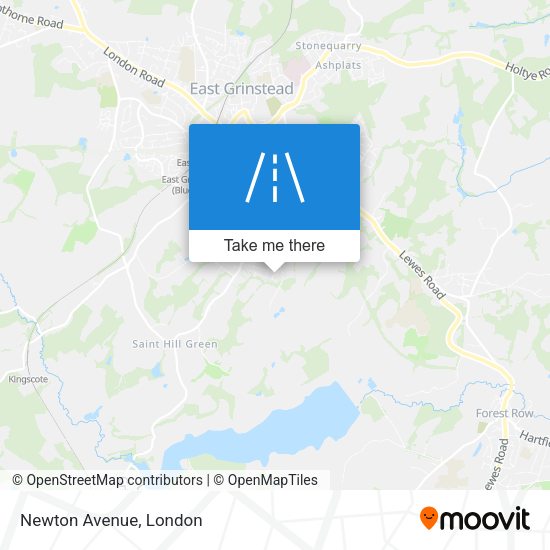 Newton Avenue map