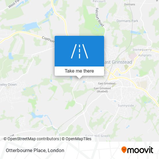 Otterbourne Place map