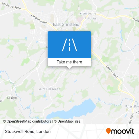 Stockwell Road map