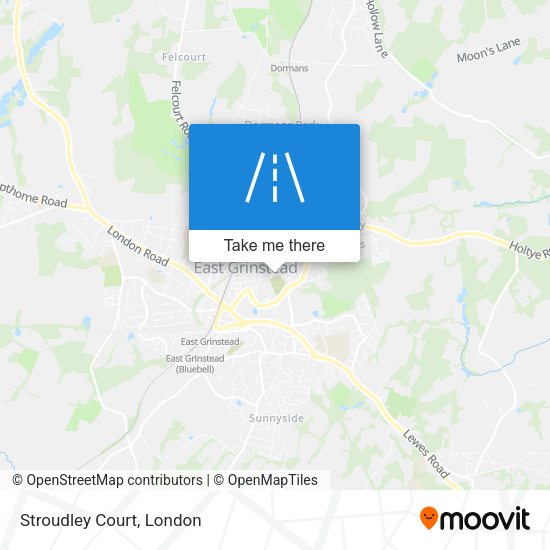 Stroudley Court map
