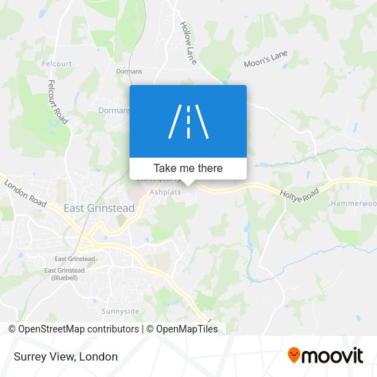 Surrey View map