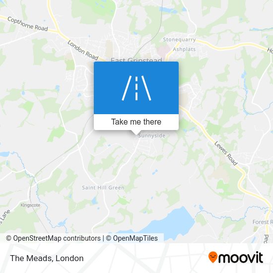 The Meads map