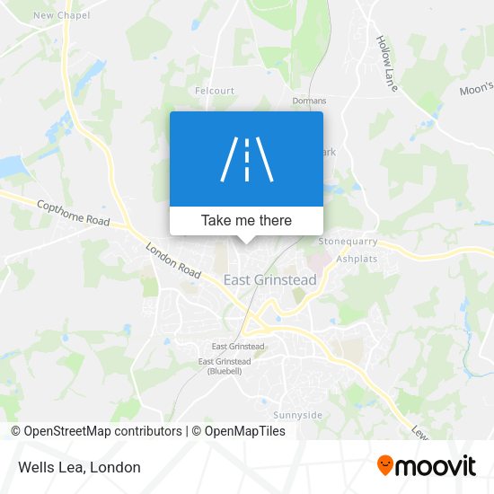 Wells Lea map