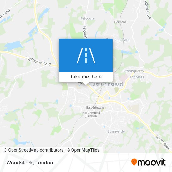 Woodstock map