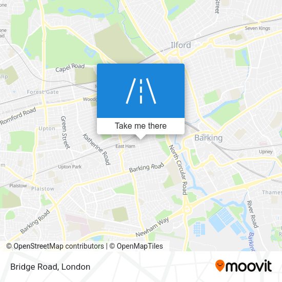 Bridge Road map