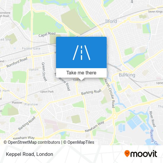 Keppel Road map