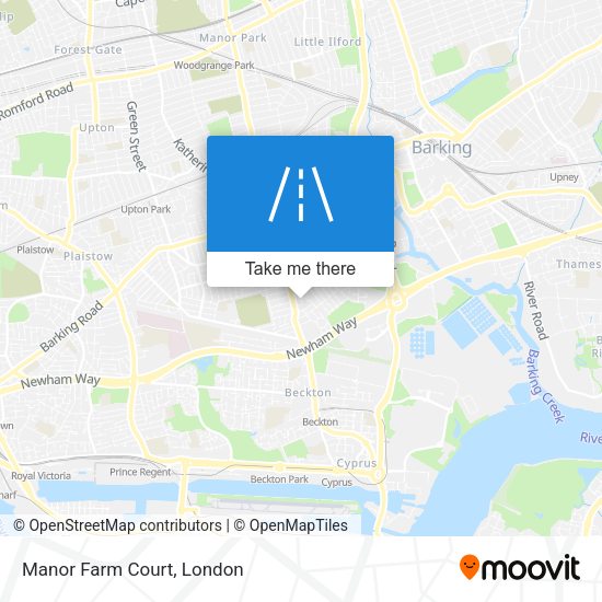 Manor Farm Court map