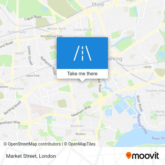 Market Street map