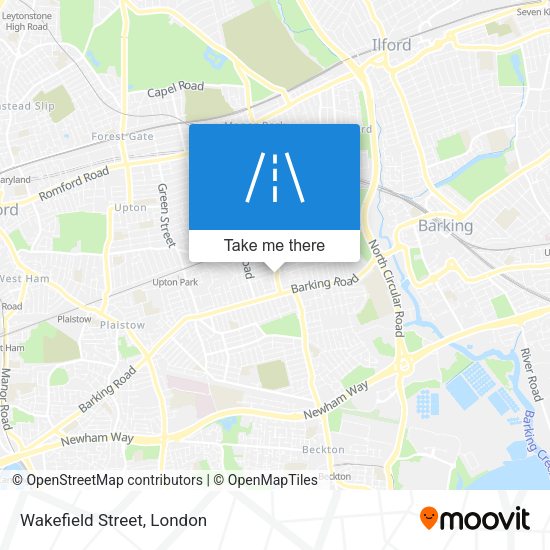 Wakefield Street map