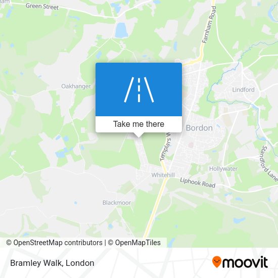 Bramley Walk map