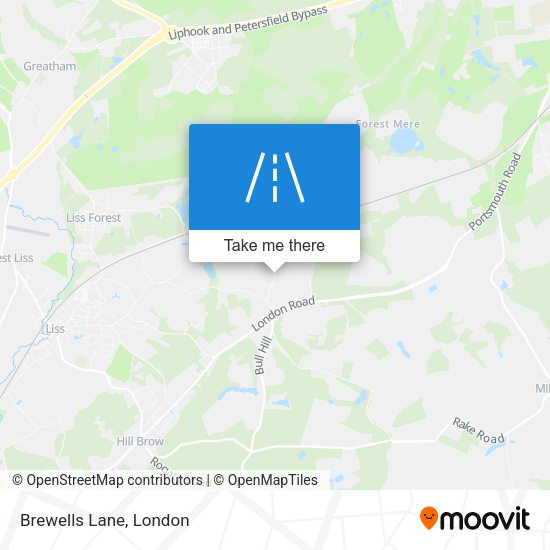 Brewells Lane map