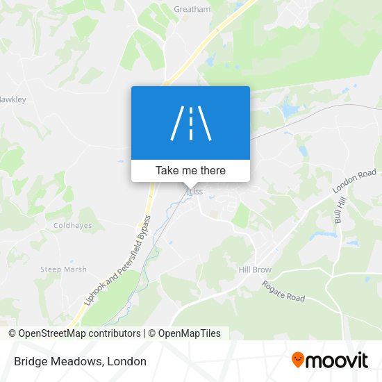 Bridge Meadows map
