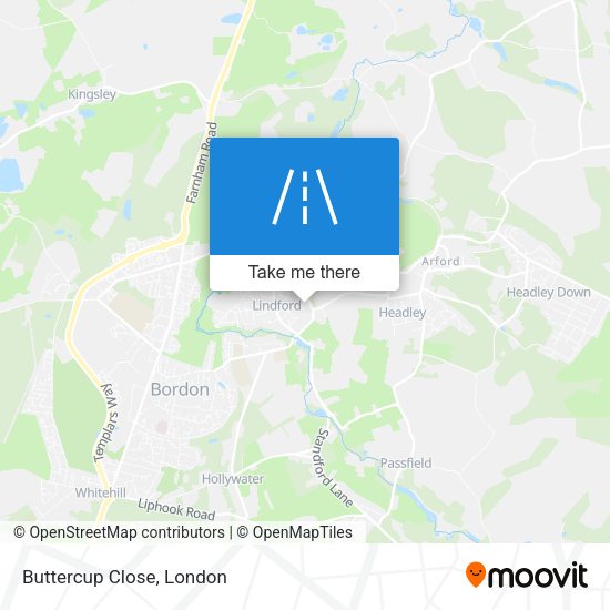 Buttercup Close map