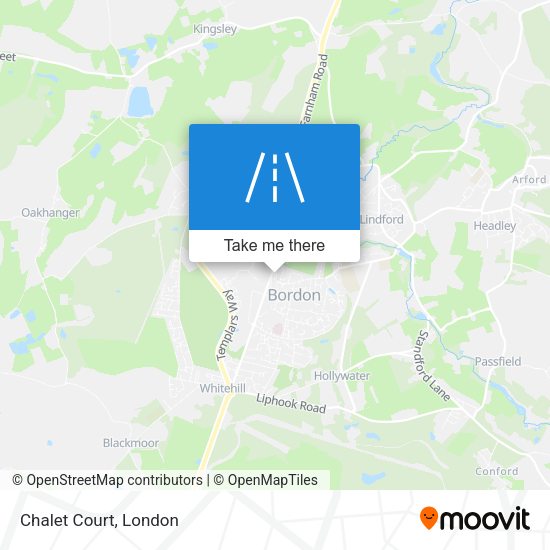 Chalet Court map