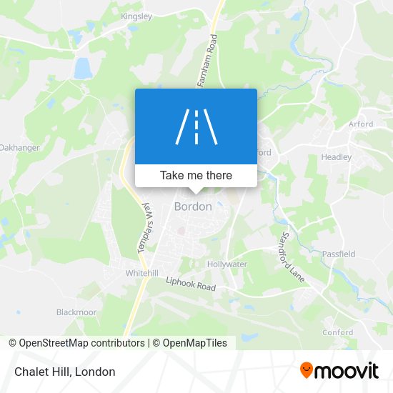 Chalet Hill map