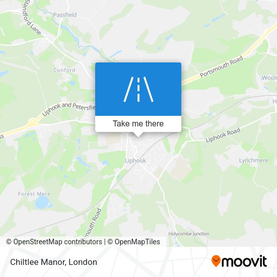 Chiltlee Manor map