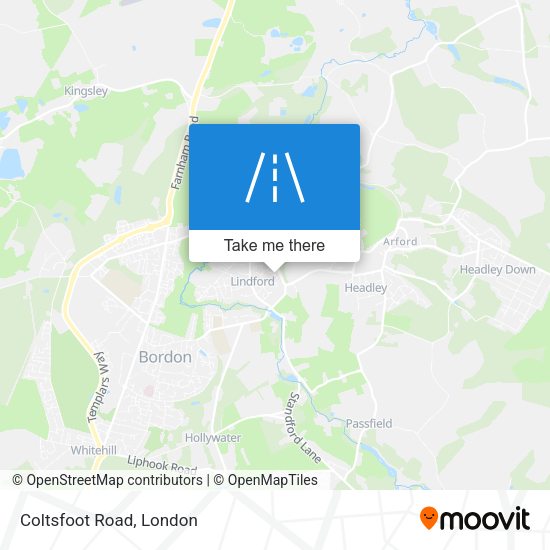 Coltsfoot Road map