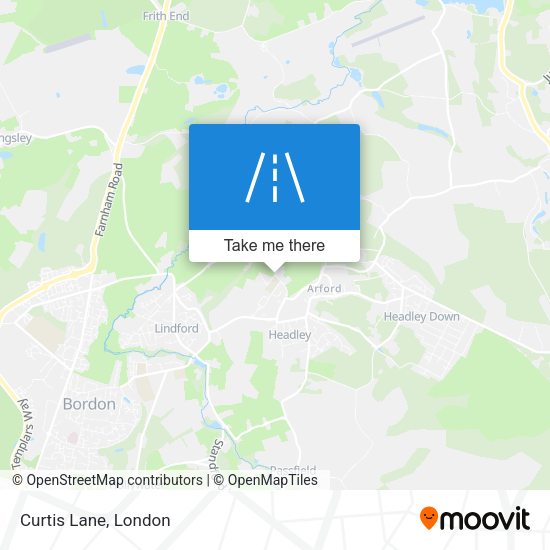 Curtis Lane map