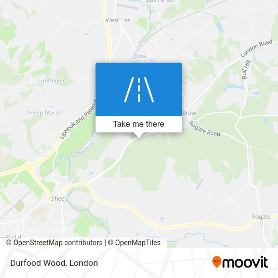 Durfood Wood map