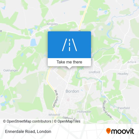 Ennerdale Road map