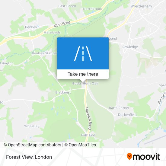 Forest View map