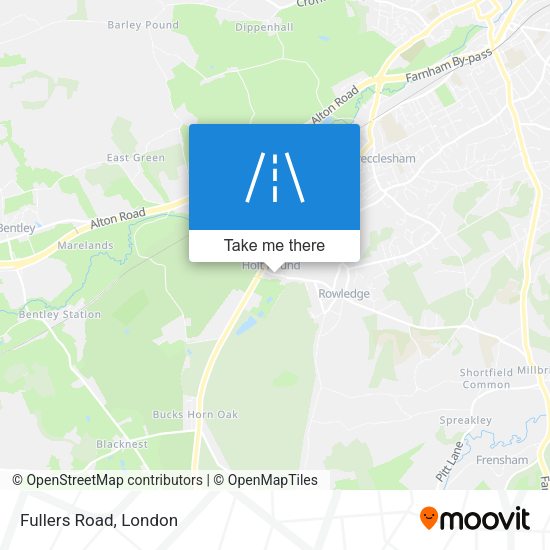 Fullers Road map