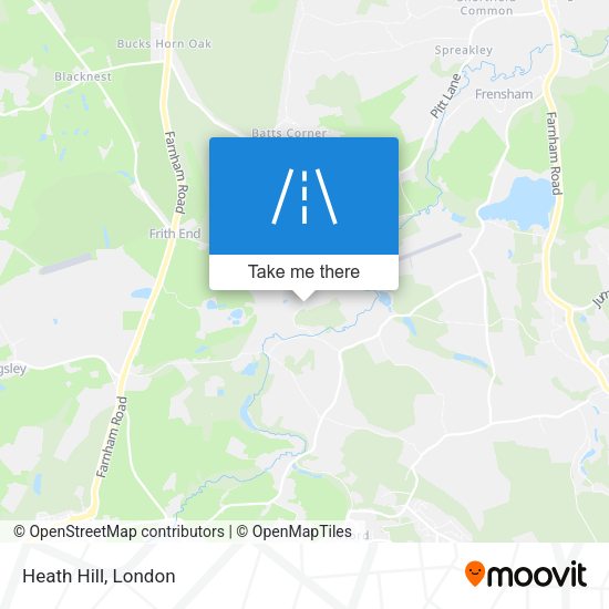 Heath Hill map