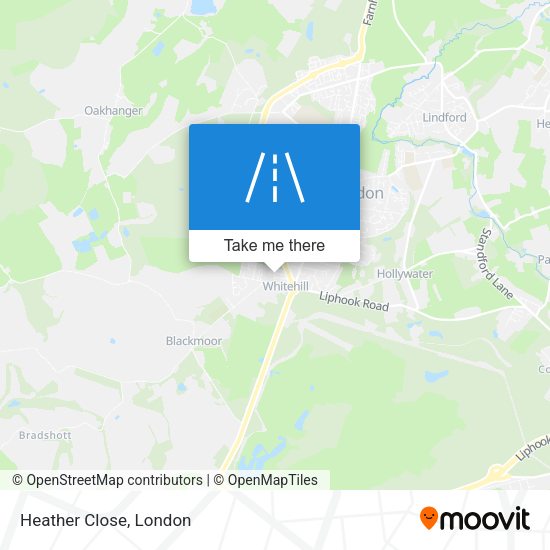 Heather Close map