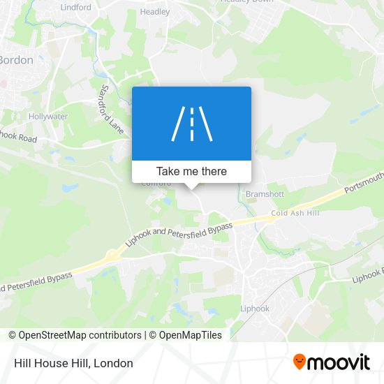 Hill House Hill map