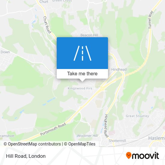 Hill Road map