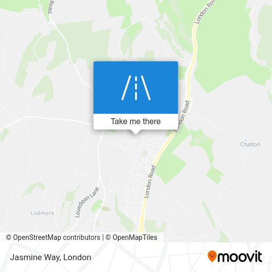 Jasmine Way map