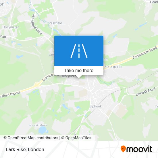 Lark Rise map