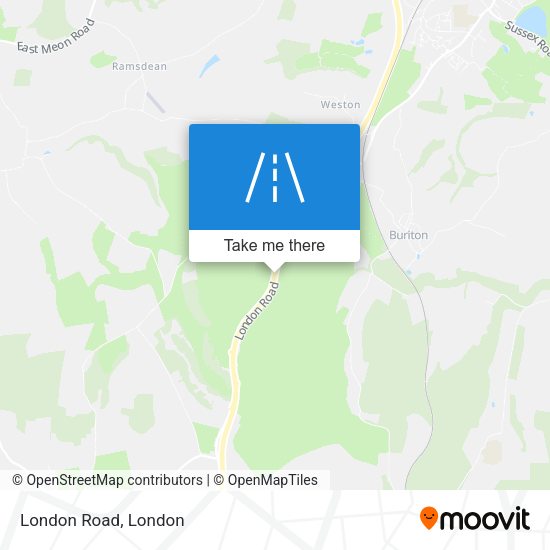 London Road map