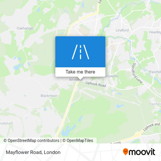 Mayflower Road map