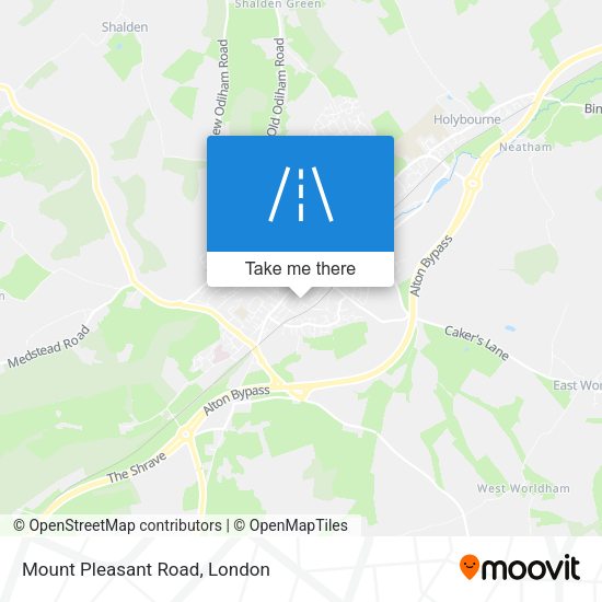 Mount Pleasant Road map
