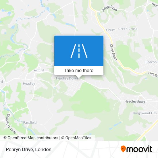Penryn Drive map